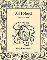 All I Need Vocal Solo & Collections sheet music cover